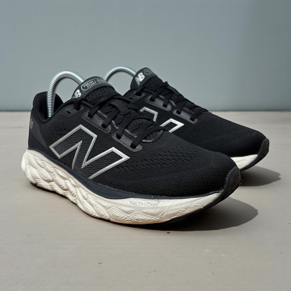 New Balance Fresh Foam X 880 v14 Womens Running Shoes Black White W880K14 Size 8